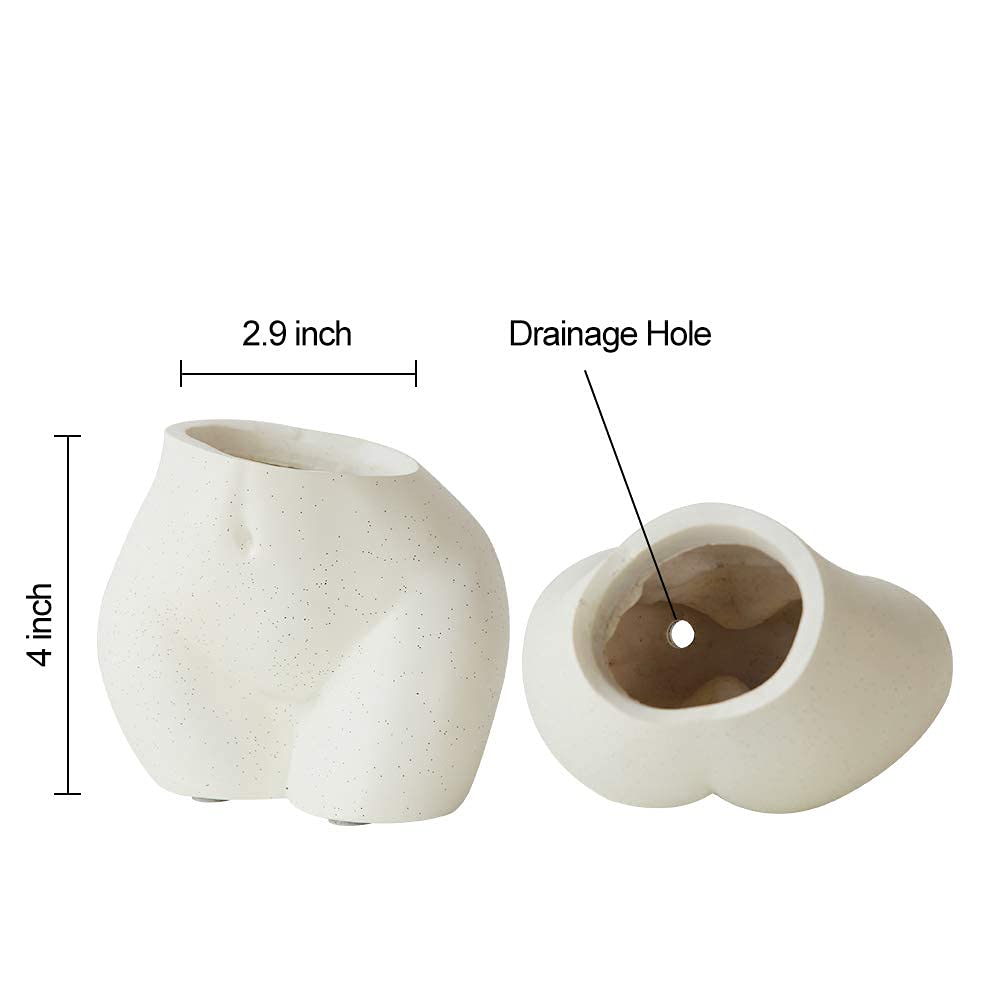 Lower Body Pot, Female with Drainage Holes for Optimal Growth - OVAD