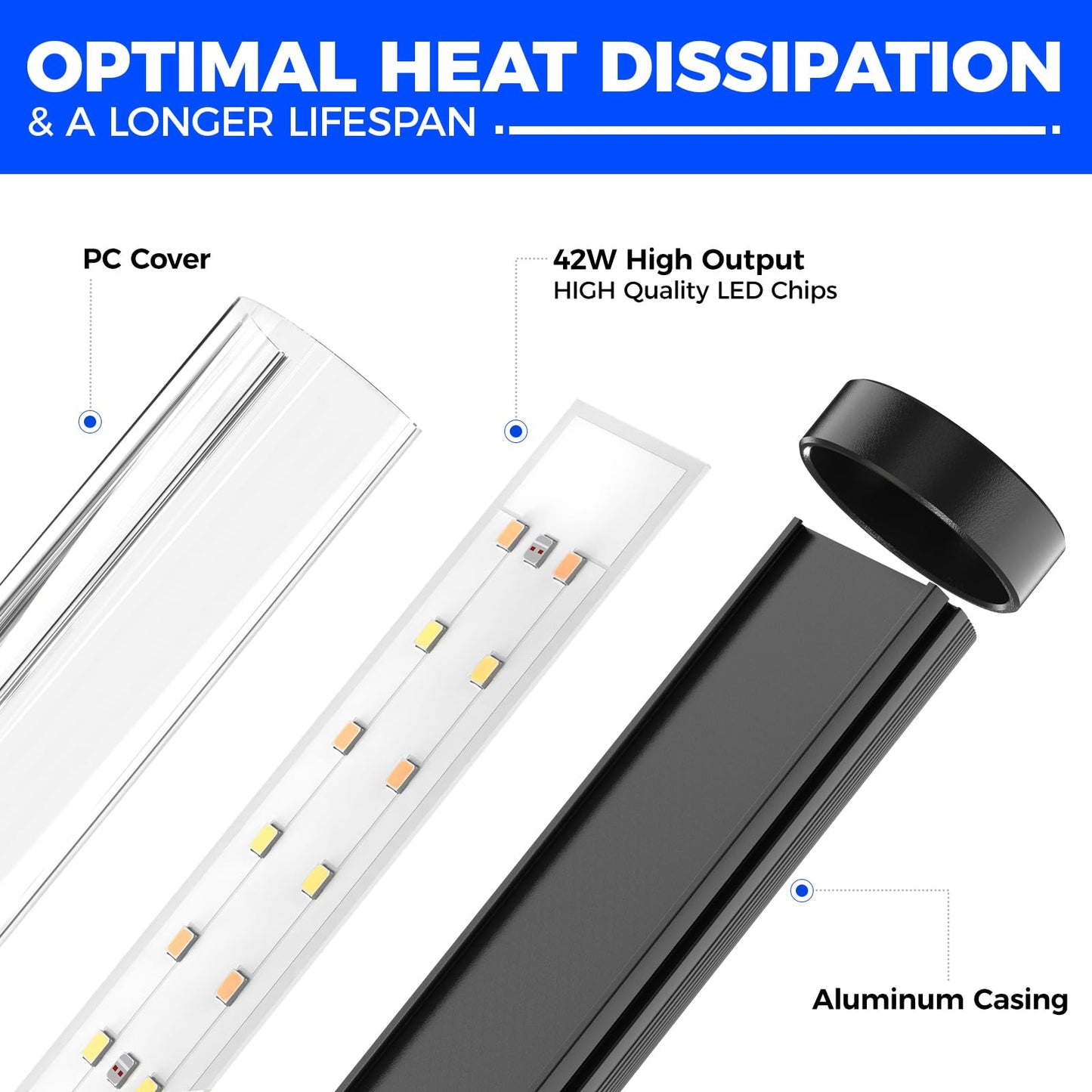 Vertical Standing Plant Grow Light - OVAD
