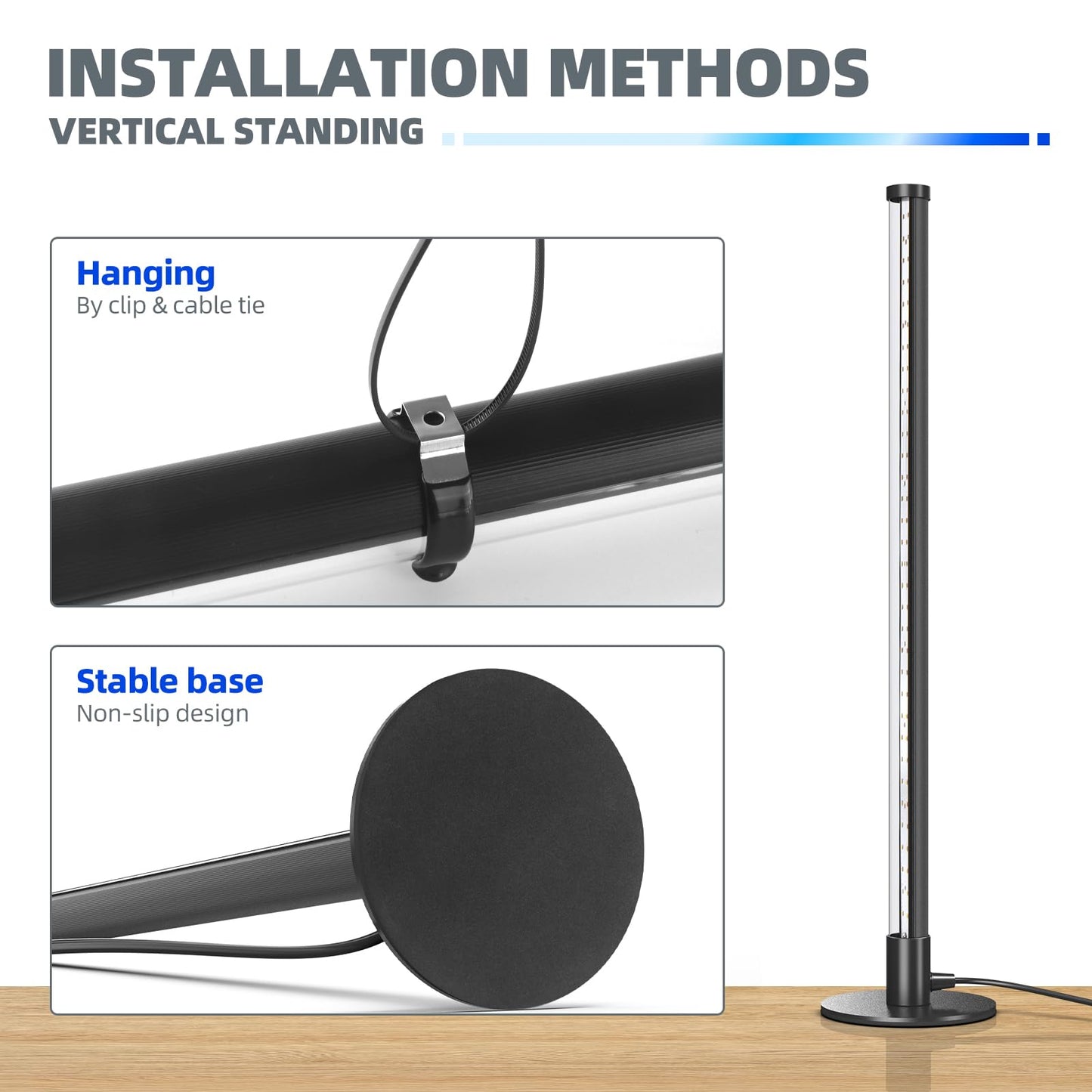 Vertical Standing Plant Grow Light - OVAD