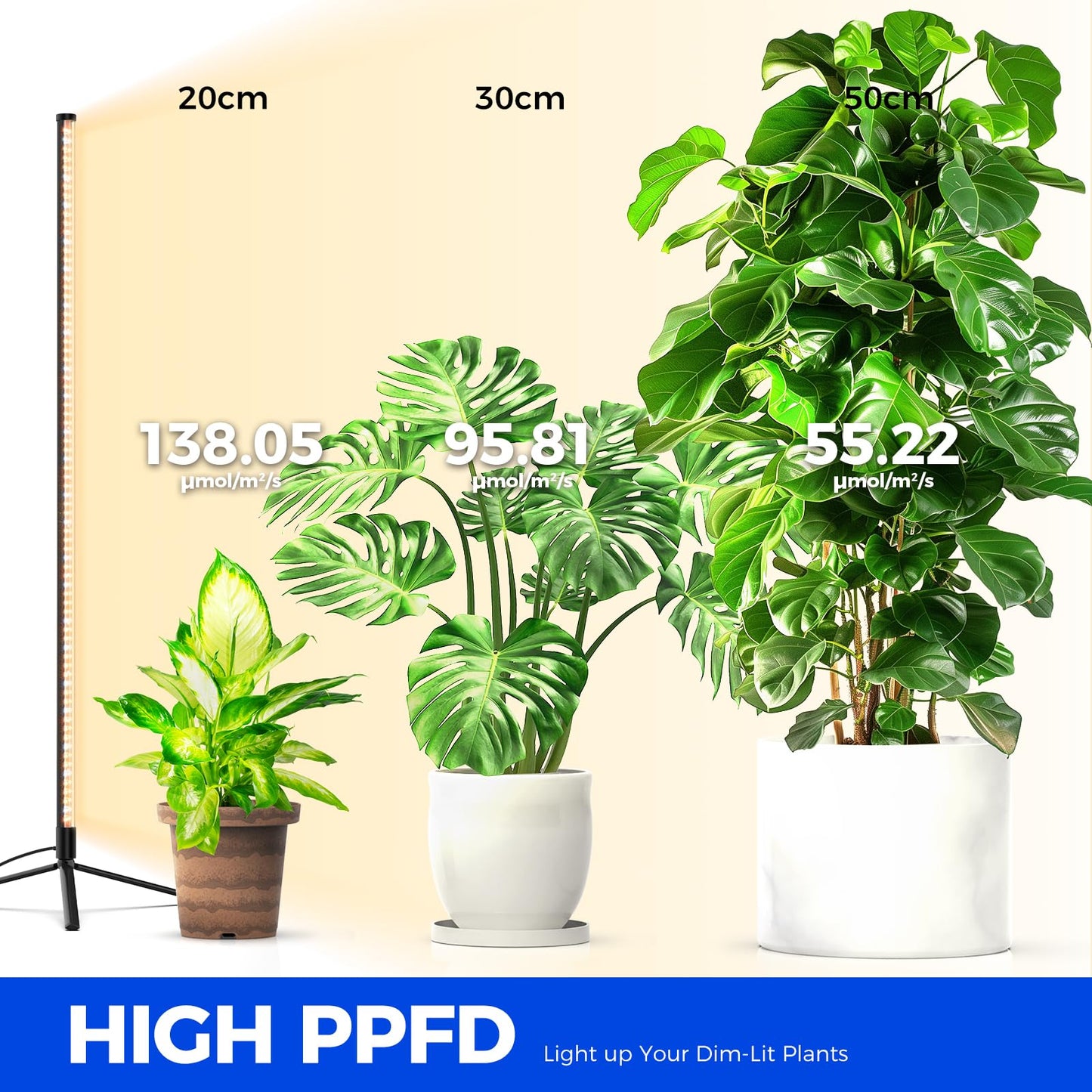 Vertical Standing Plant Grow Light - OVAD