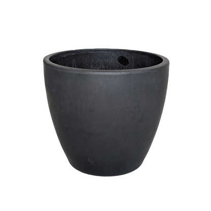 Black and TerraCotta Eco Pots