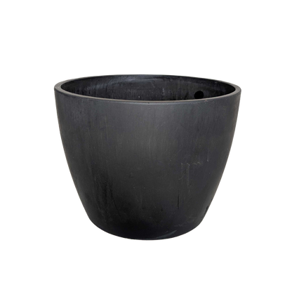 Black and TerraCotta Eco Pots