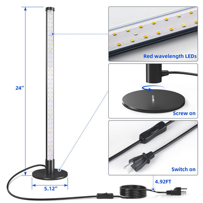 Vertical Standing Plant Grow Light