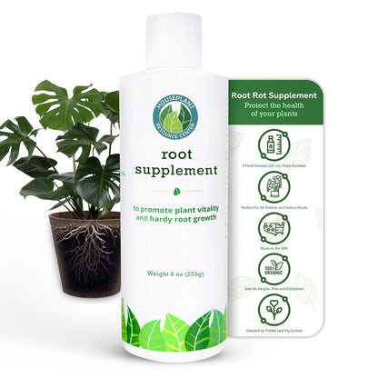 Root Supplement Liquid Root Stimulator for Fiddle Leaf Fig and Indoor Plants Propagation Promoter Root Rot Treatment Food for Healthy Roots Stems and Leaves 8 Oz