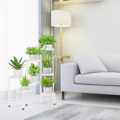 5-Tier Folding Metal Plant Stand - OVAD