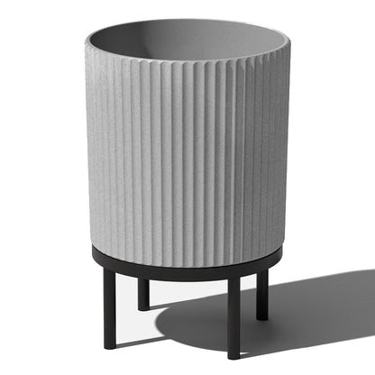 Demi Series Round Planter with Stand | Durable & Wooden Stand Perfect for Home Decor