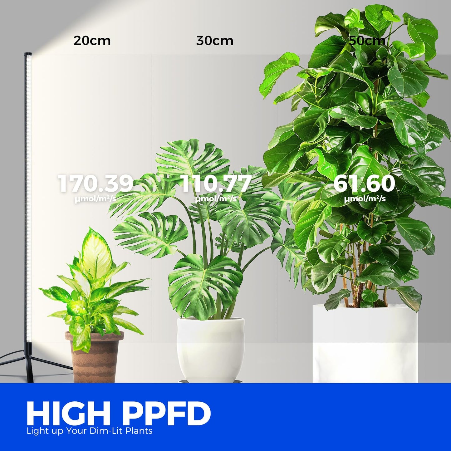 Vertical Standing Plant Grow Light