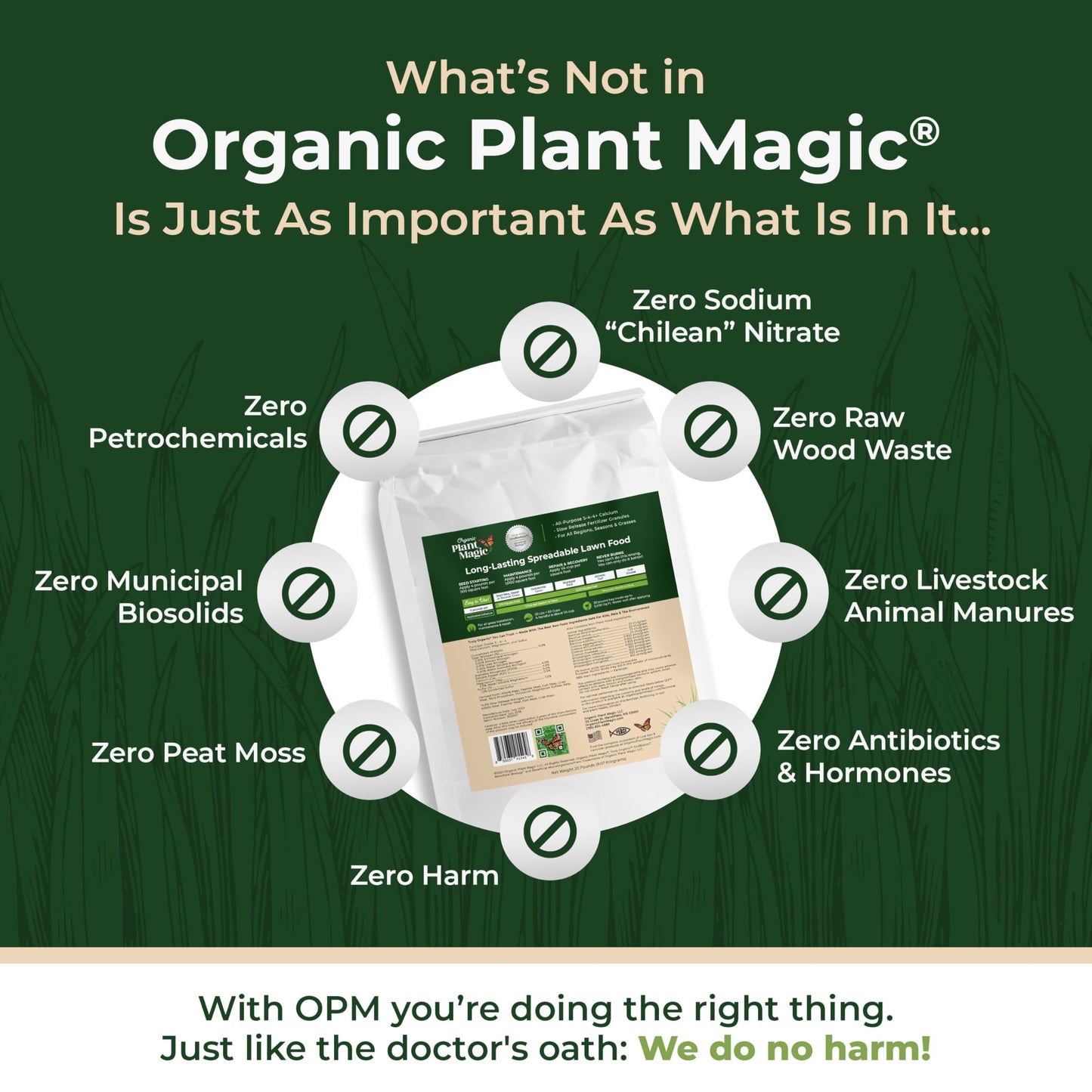 Organic Plant Magic - Truly Organic Slow Release Granular Fertilizer for Vibrant Indoor Outdoor Plants and Gardens [4 lb Bag]