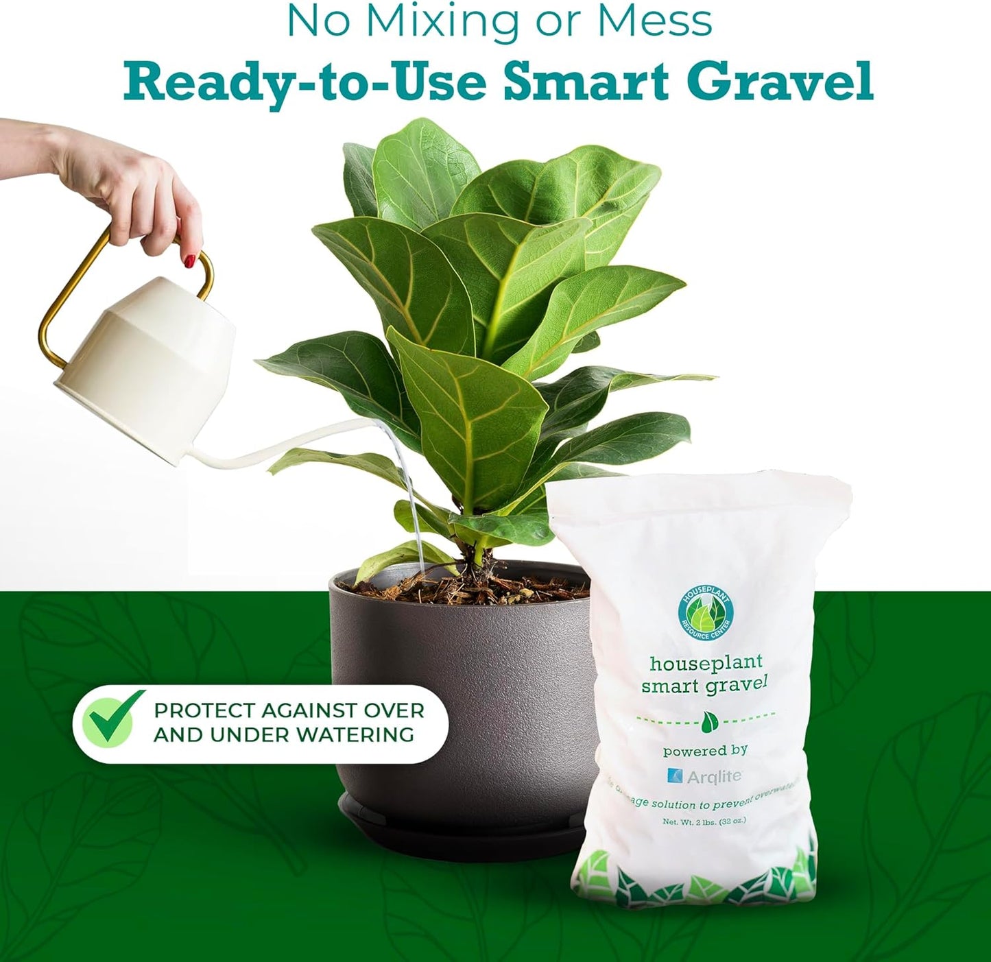 Smart Gravel Drainage Rocks for Potted Plants - Enhance Drainage and Prevent Root Rot for Thriving Indoor and Outdoor Gardens