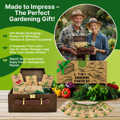 75 Vegetable & Greens Seeds Variety Pack Garden Seed Starter Kit with Over 44,700 Non-GMO Heirloom Seeds for Planting Healthy Organic Greens